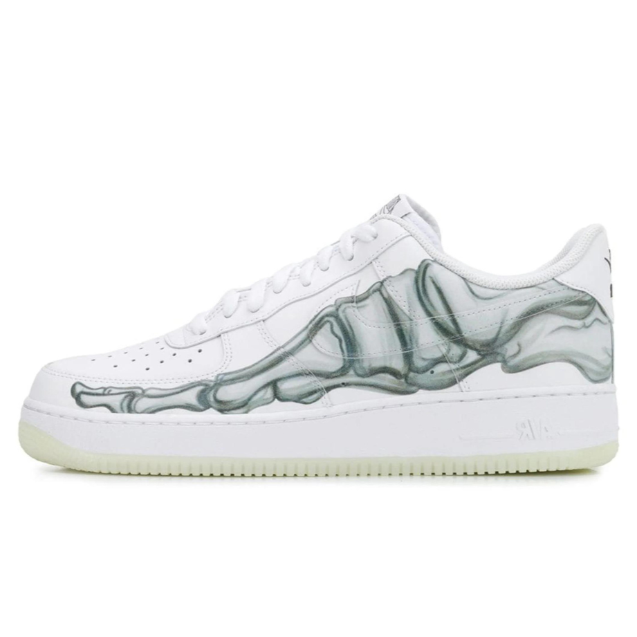 AF1 'Skeleton' White