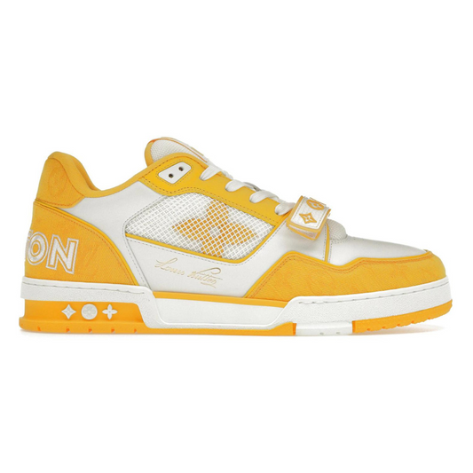 LV Monogram Yellow Denim Trainer